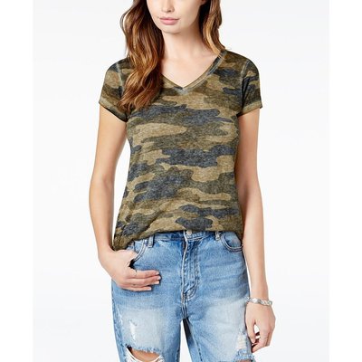 Lucky Brand|迷彩印花 T 恤