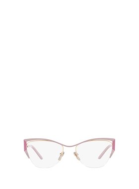 PRADA 女士太阳镜 PR63YV14A1O1 SS2023 粉红色 猫眼形徽标平光镜