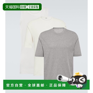 桑达 男士 棉质针织上衣 香港直邮Jil 男装 吉尔 3件套 Sander