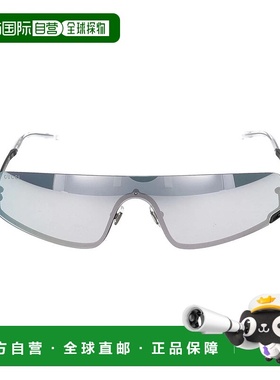 香港直邮GUCCI 男士太阳镜 GG1561S004 灰色 古驰半边框太阳镜