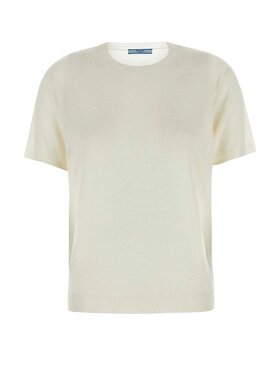 PRADA 女士针织毛衣 P24D2CSOOO14NEF0018 AW2024 白色