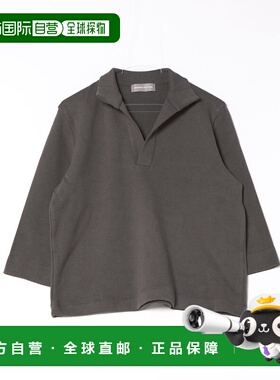 1h可退 日本直邮LOGEMENT DE CLAIRE 女士七分袖立领T恤 A0757UTS