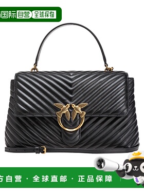 1h可退 香港直邮奢淘 Pinko 徽标单肩包 女 100042A0GK