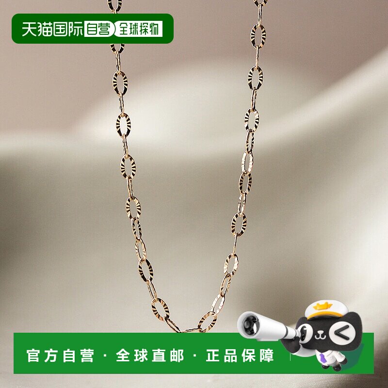 日本直邮cui-cui K10YG10K月亮光感链条项链80011【付后1h可退】