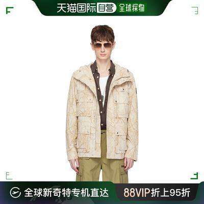 香港直邮潮奢 Belstaff 贝达弗 男士 米色 Castmaster Map 夹克 1