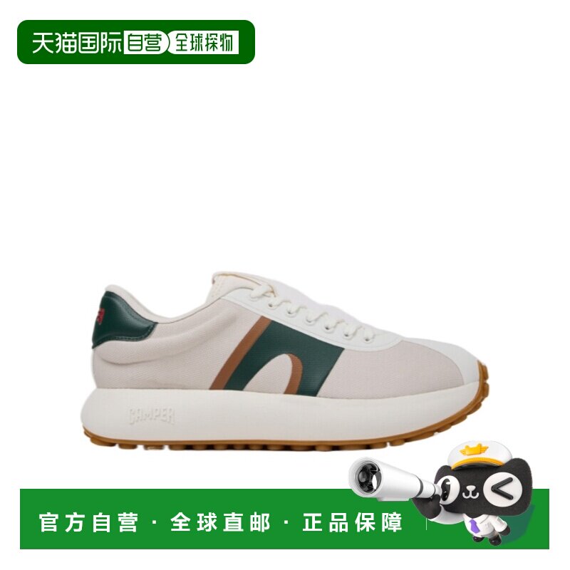 1h可退 香港直邮CAMPER 男士运动鞋 K100944019 AW2025 白色 系带图片