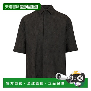 男士 黑色新款 衬衫 SS2025 FS1317F0QA1 香港直邮FENDI