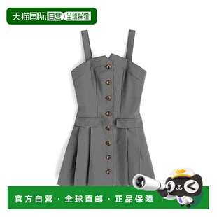 日本直邮日潮 GRL 褶皱拼接迷你连衣裙 tu992 日系清楚系穿搭针织