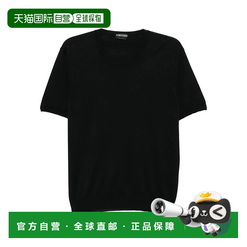 1h可退 香港直邮TOM FORD 男士针织衫 YMC040KCS026NAA SS2026 黑