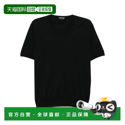 1h可退 香港直邮TOM FORD 男士针织衫 YMC040KCS026NAA SS2026 黑