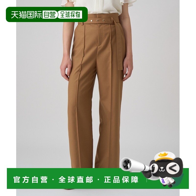 1h可退 日本直邮ANAYI 女装 半宽腿高腰西裤 中心压褶设计 102527,女装/女士精品,休闲裤,淘宝优惠券,粉丝福利购,淘宝优惠卷