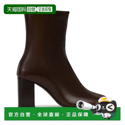 1h可退 香港直邮潮奢 Lemaire 女士 高跟短筒靴 FO0134LL0078