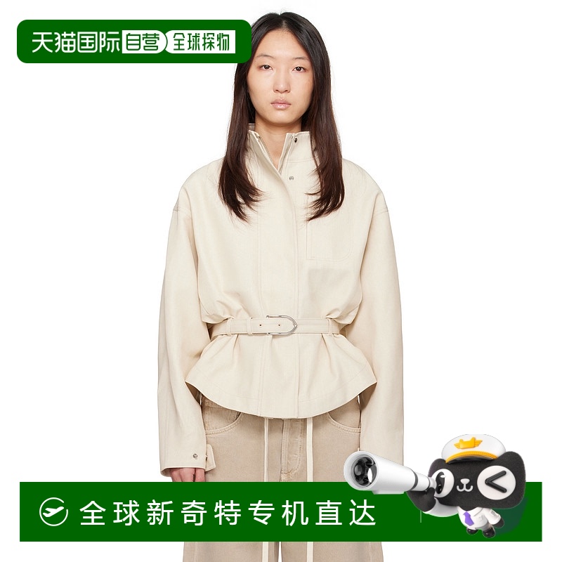 1h可退 香港直邮Jacquemus 女士 米色 La Croisiere 系列 The Cir