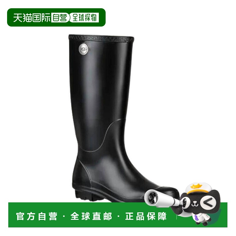 1h可退 【美国直邮】UGG|女士黑色 Shelby Matte 靴雨靴