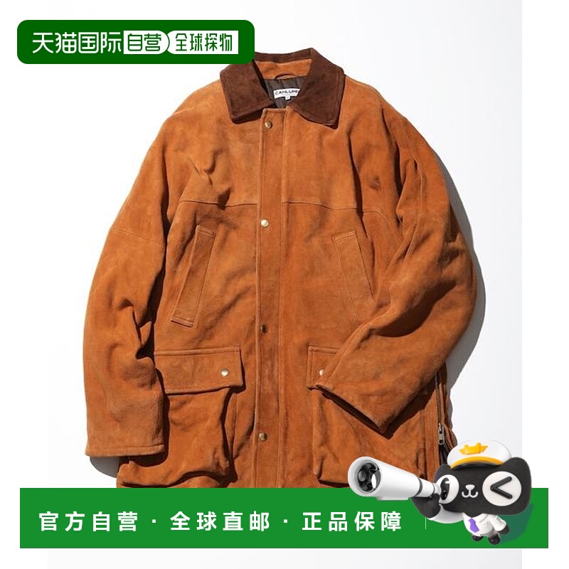 1h可退 日本直邮官方授权 CAHLUMN 羊皮猎装夹克 长谷川主理麂皮