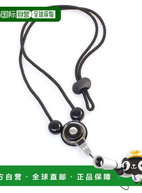 【日本直邮】hamee电话配件HandLinker迪士尼米奇头手机挂绳深灰