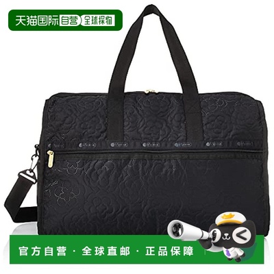 【日本直邮】力士保Deluxe LG WEEKENDER拉链单肩手提包黑色压花