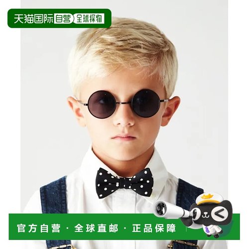 1h可退 日本直邮Smoothy 儿童款丝质点点图案领带 易于使用 适合