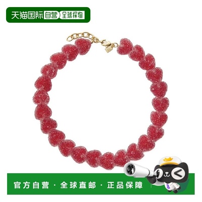 韩国直邮CRYSTAL HAZE 25 FW Crystal Haze 果冻心形项链 JELLYHE