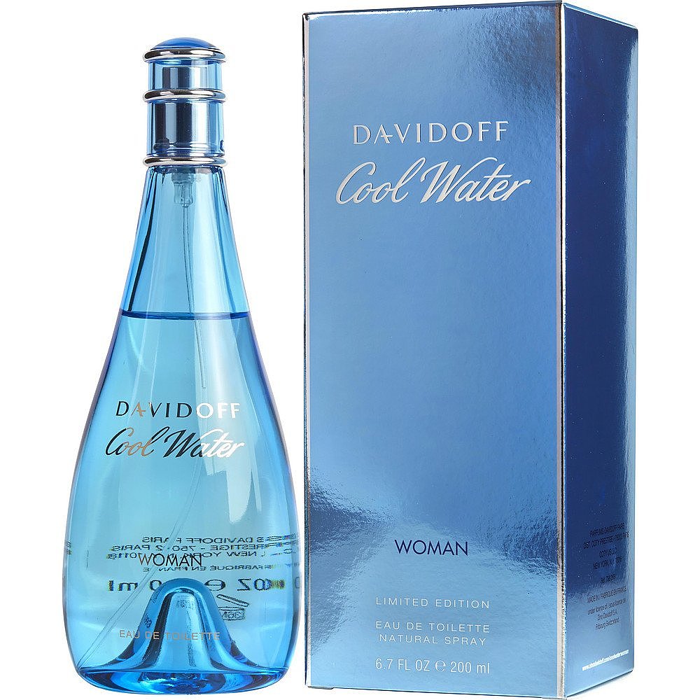 美国直邮DAVIDOFF DAVIDOFF 大卫杜夫 冷水女士淡香水 EDT 200ml