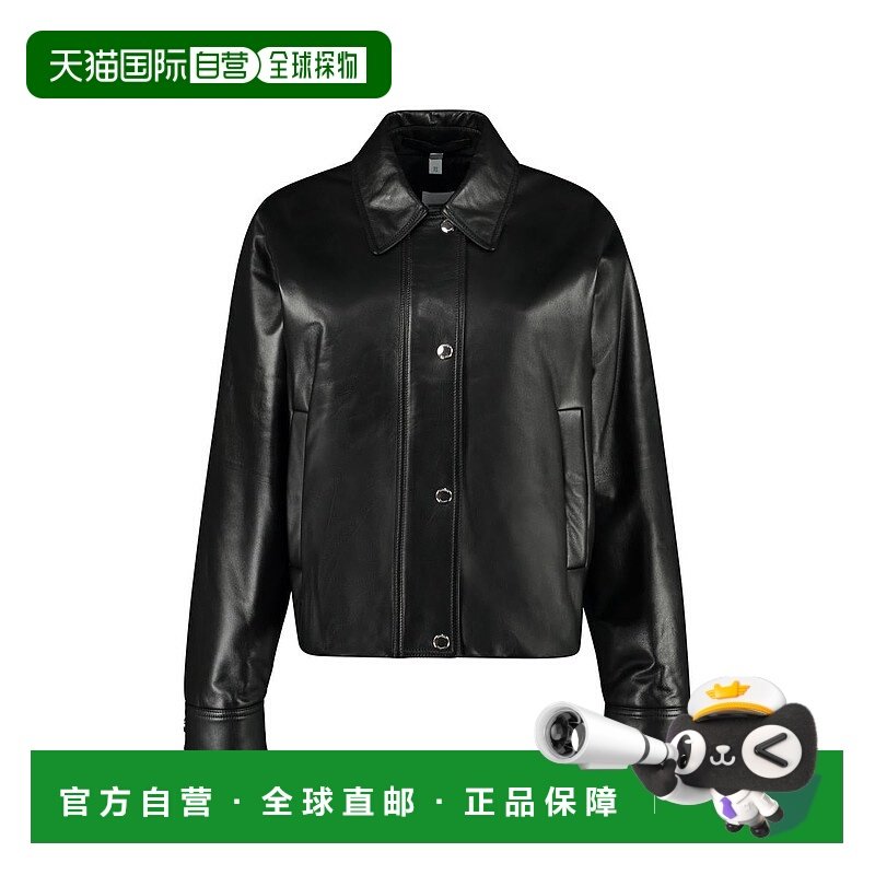 香港直邮BURBERRY 女士皮衣夹克外套 8059653142646A1189,女装/女士精品,短外套,淘宝优惠券,粉丝福利购,淘宝优惠卷