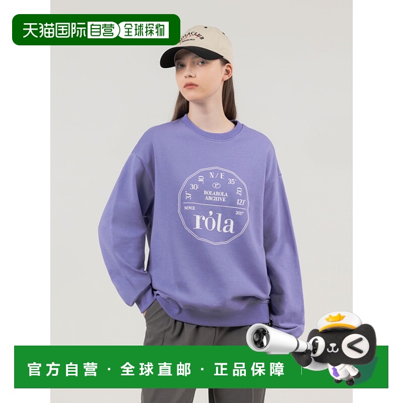 韩国直邮rolarola少女甜美可爱清新法式日常设计师女款卫衣301626