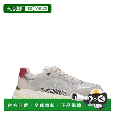 1h可退 香港直邮premiata 女士 浅灰色运动鞋 MASED7121 grey灰色