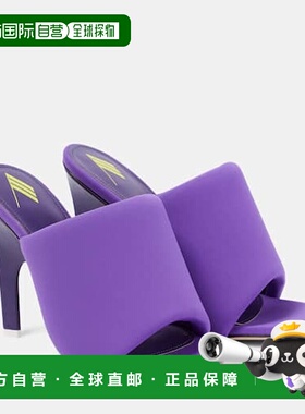 香港直邮The Attico 女士 Rem 凉拖 purple紫色 舒适时尚拖鞋凉鞋