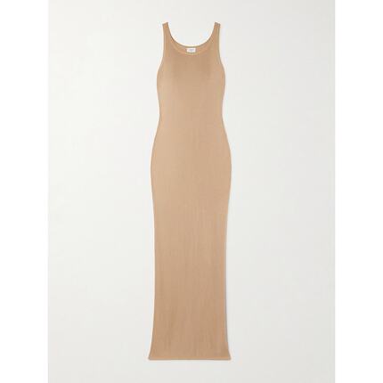 潮奢 Saint Laurent 圣罗兰 女士 坦克长款连衣裙 842028Y77EE