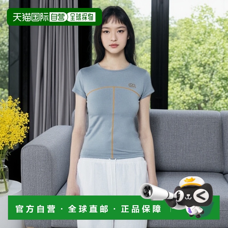 韩国直邮SCULPTOR T恤 SC23S233BL高档舒适时尚百搭 简约高级感