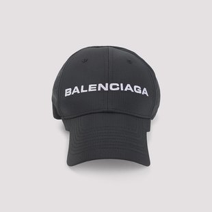 BALENCIAGA 男士帽子 8343994F2B71077 AW2025 黑色
