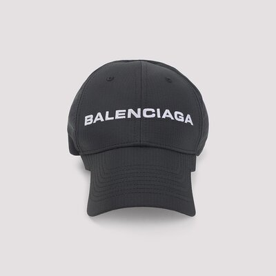 BALENCIAGA 男士帽子 8343994F2B71077 AW2025 黑色