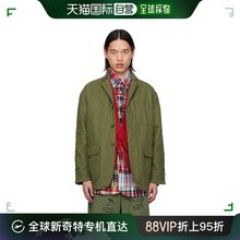 外套 香港直邮潮奢 engineered 男士 绿色单排扣西装 24S garments