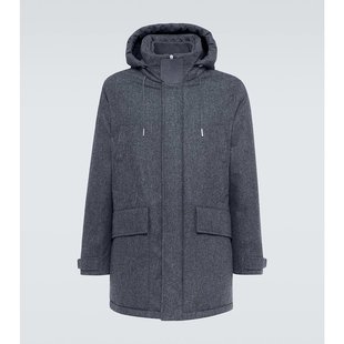 Zegna 杰尼亚 男士 羊毛羽绒服 004093 grey灰色 舒适时尚