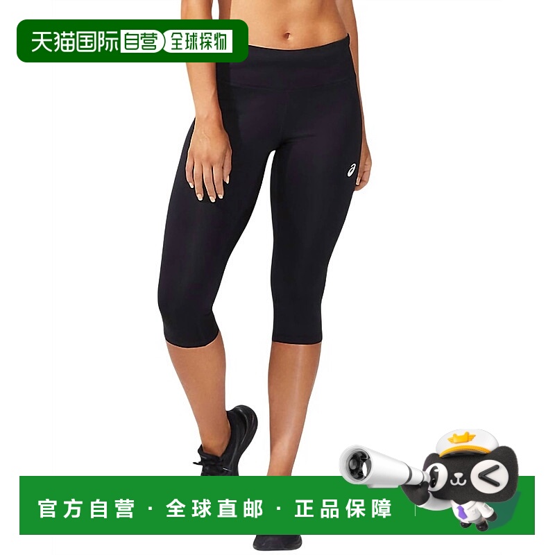自营 asicsWomen's Core Capri Tights In Performance Black - p