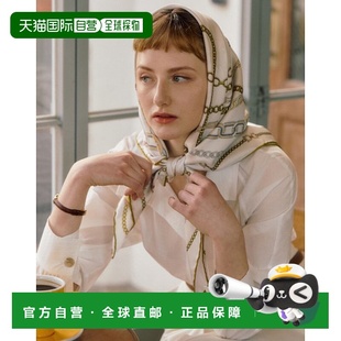 正品 韩国直邮DAKS DCSC3E601K2围巾KHAKI女士高级感 ACC WOMEN