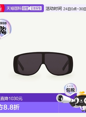 自营欧洲直邮Maison Margiela MM6 男女通用黑色醋酸太阳镜