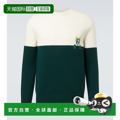 香港直邮LOEWE 罗意威 男士 x Louis Wain 刺绣羊毛毛衣