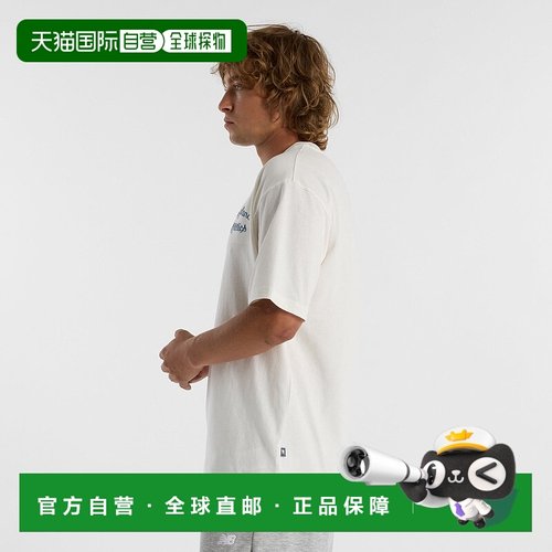 日本直邮New Balance 联赛短袖T恤 男士运动T恤 [无商家编号]