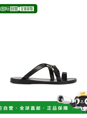 1h可退 香港直邮Saint Laurent 圣罗兰 女士 圆头拖鞋 787015DWE0