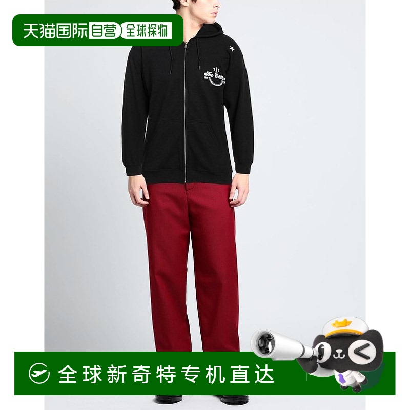 1h可退 香港直邮潮奢 The Editor 男士 连帽卫衣 black黑色 舒适