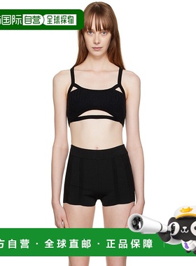 香港直邮潮奢 Jacquemus 女士 黑色 Le Papier 系列 Le Bandeau B