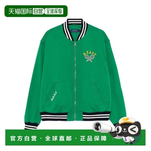 香港直邮polo lauren 1h可退 ralph 运动条纹 男士 夹克衫