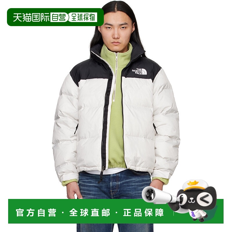 香港直邮The North Face 北面 男士 白色 & 黑色 1996 Retro Nupt