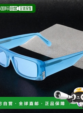 自营 GCDS 男女通用太阳镜 - 蓝色 美国奥莱直发