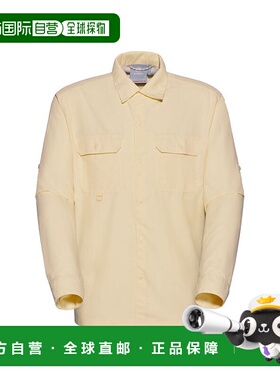 日潮跑腿MAMMUT猛犸象 亚洲版高地长袖衬衫 alvatern L1015-01630