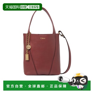 香港直邮Chloe Spin 小号粒面皮革托特包斜挎包 蔻依CH25SS812N84