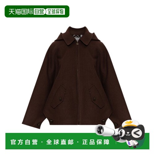 香港直邮BURBERRY 女士夹克 81310761 AW2026 深棕色 长袖休闲夹
