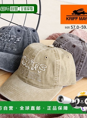 日本直邮KRIFF MAYER 女士 Logo 棒球帽时尚男士棒球帽可爱品牌