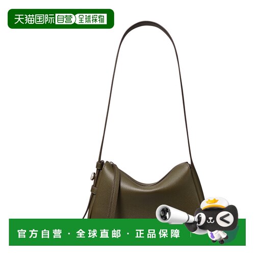 香港直邮Tory Burch 托里 伯奇 女士 ROMY 小号皮革卡其色肩包 17